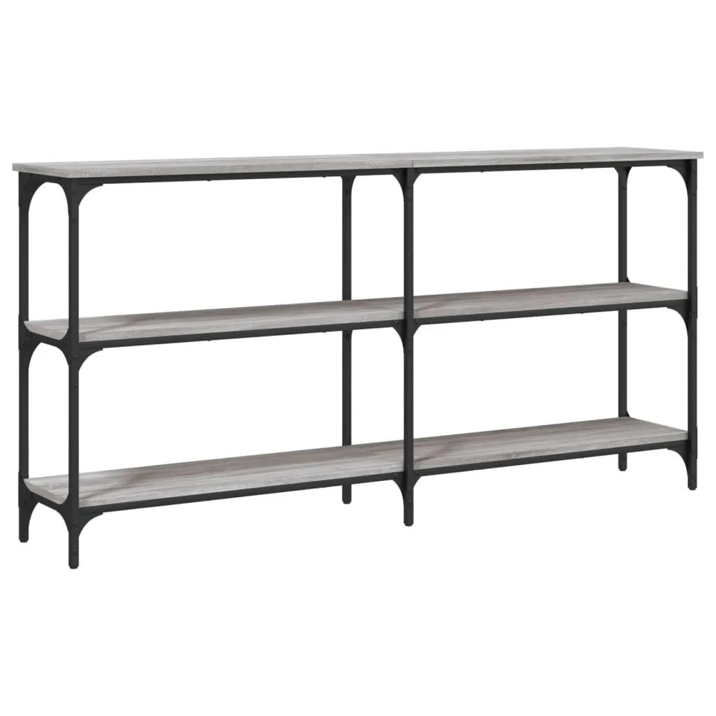 Tavolo Consolle Grigio Sonoma 150x29x75 cm - Mobile Ingresso Elegante