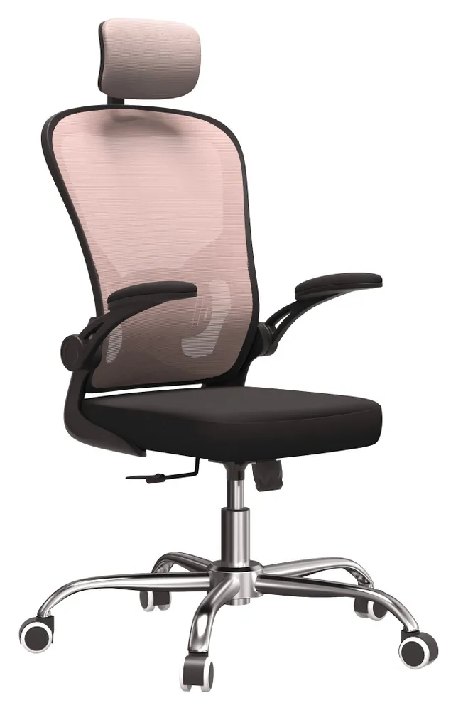 Sedia Cameretta RENEK Rosa: Comfort e Salute per lo Studio dei Bambini