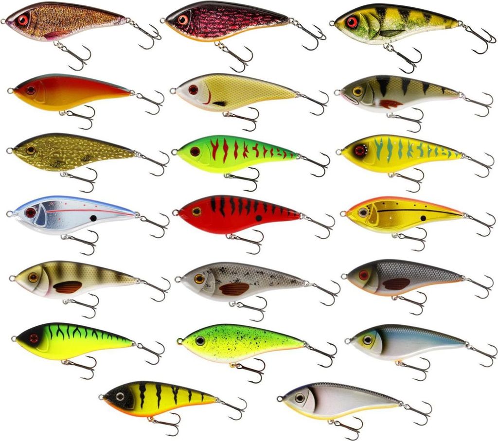 Westin Swim 12cm 58g Sinking Jerkbait, Farbe:Firetiger Produktbild 