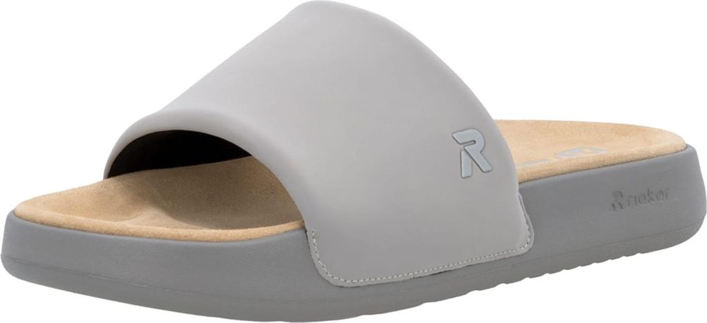 Rieker Pantoletten Herren 31393933373530 Grau 41 EU
