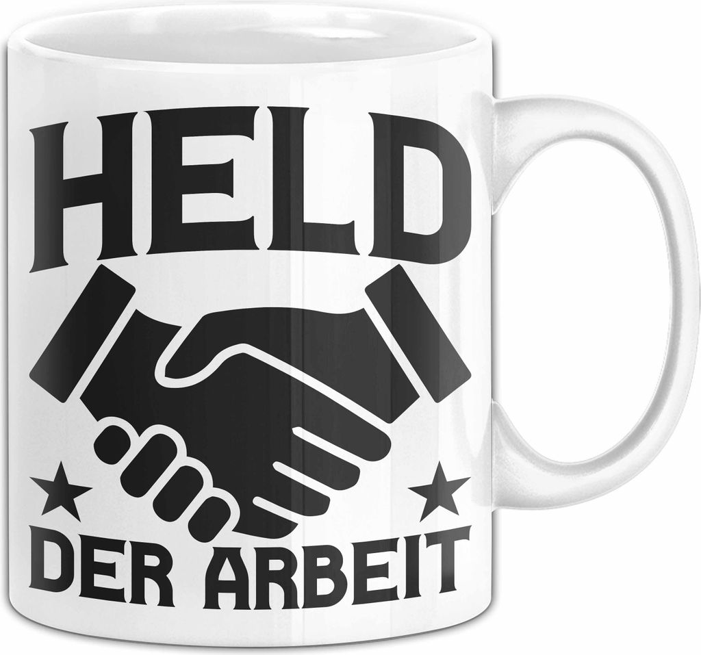 Kommunismus Tasse Held Der Arbeit Tasse Ddr Ostalgie Kommunist Fun (Weiß)