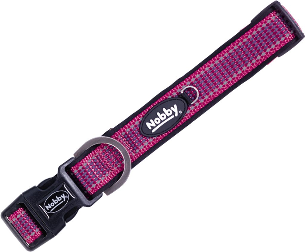 Nobby Halsband Kalea himbeere, Verstellmöglichkeit: 50-65 cm