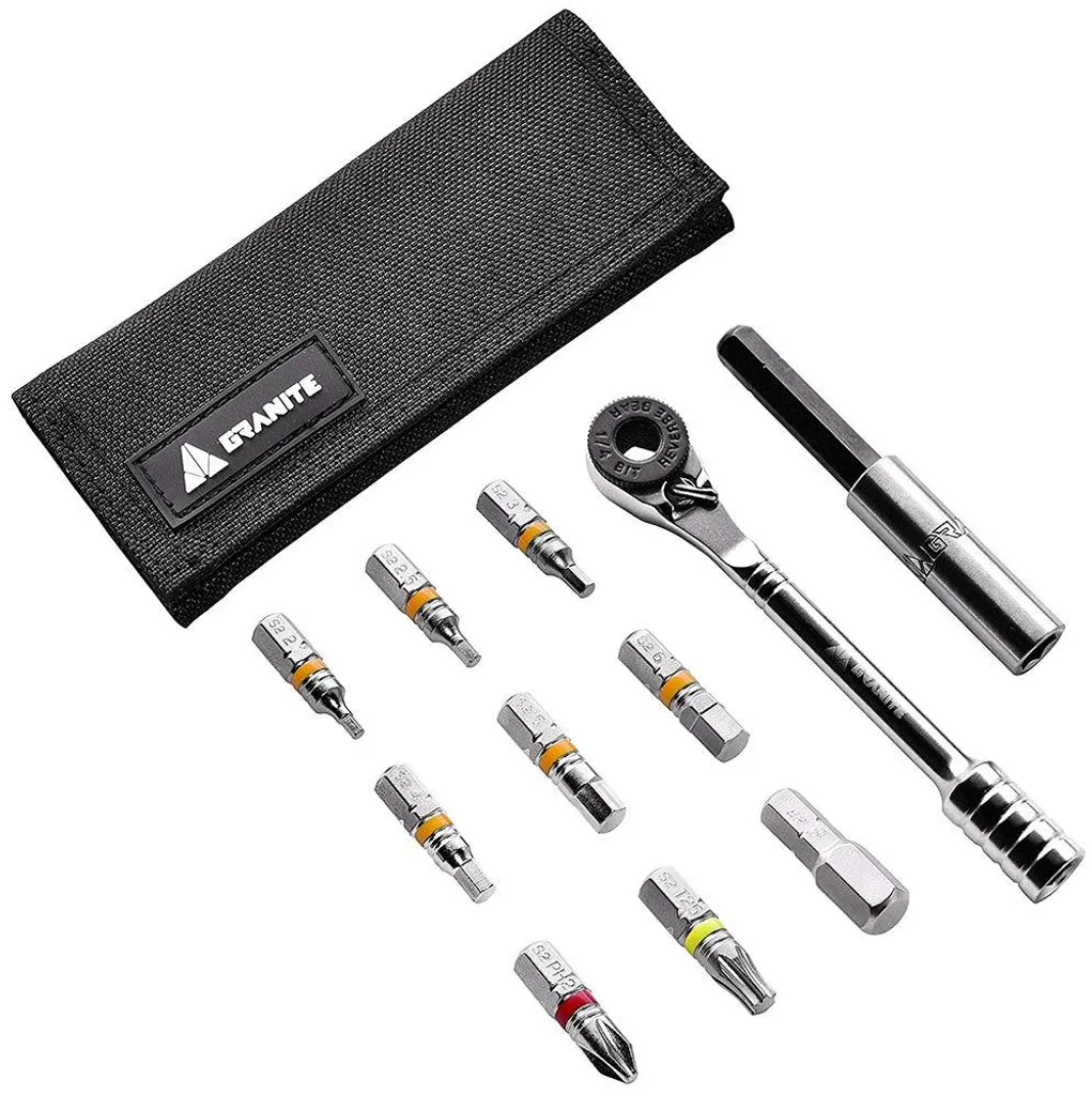Sacoche outils vélo Granite Design Rocknroll en Cordura ultra léger