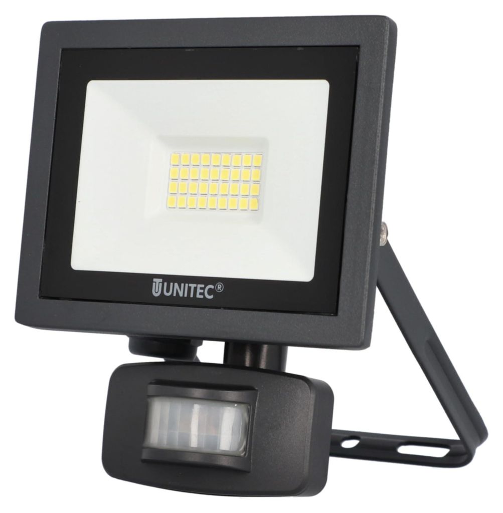 Unitec LED Projecteur Anthracite IP44 20W 1700lm lumière du Image du produit 