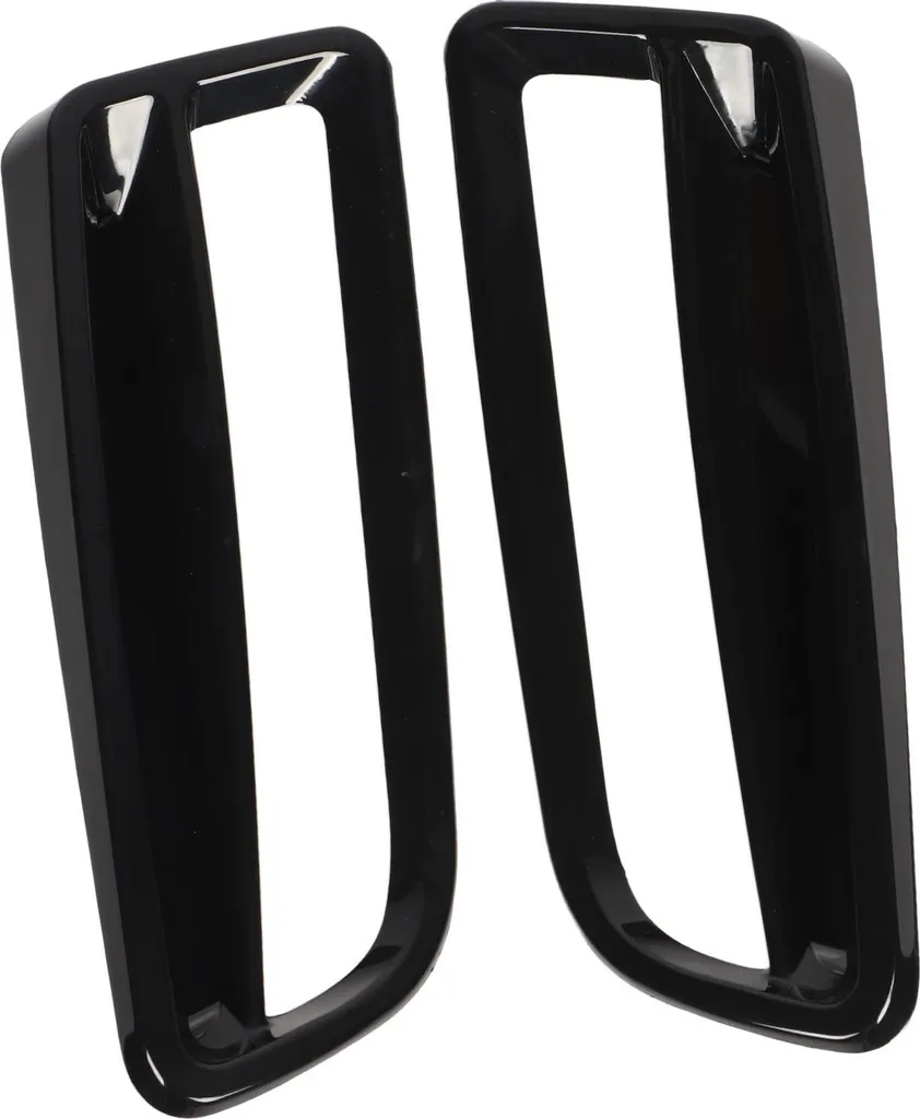 Paire de caches feux diurnes pour Chevy Camaro Lt Ls Rs - Cadre noir