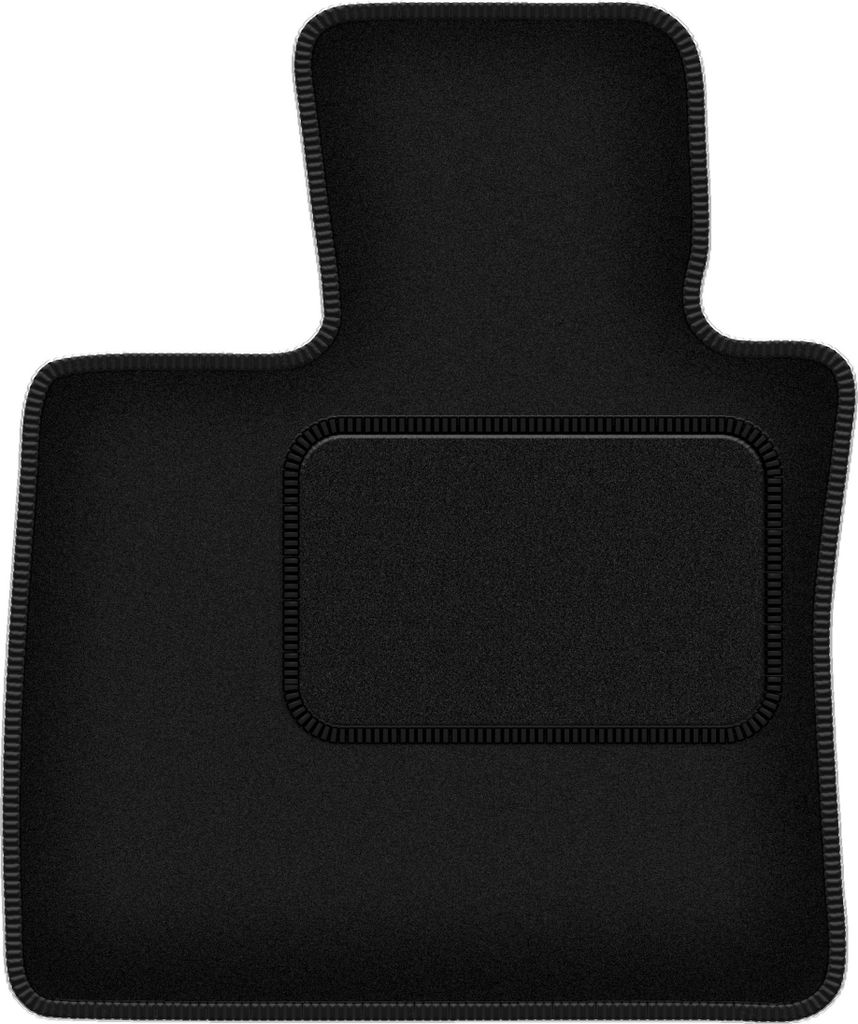 Fahrermatte schwarz für: BMW X5 F15 7-Sitzer (2013-)