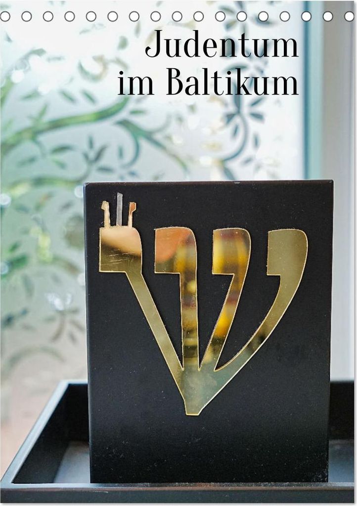Judentum im Baltikum (Tischkalender 2027 DIN A5 hoch), CALVENDO Monatskalender