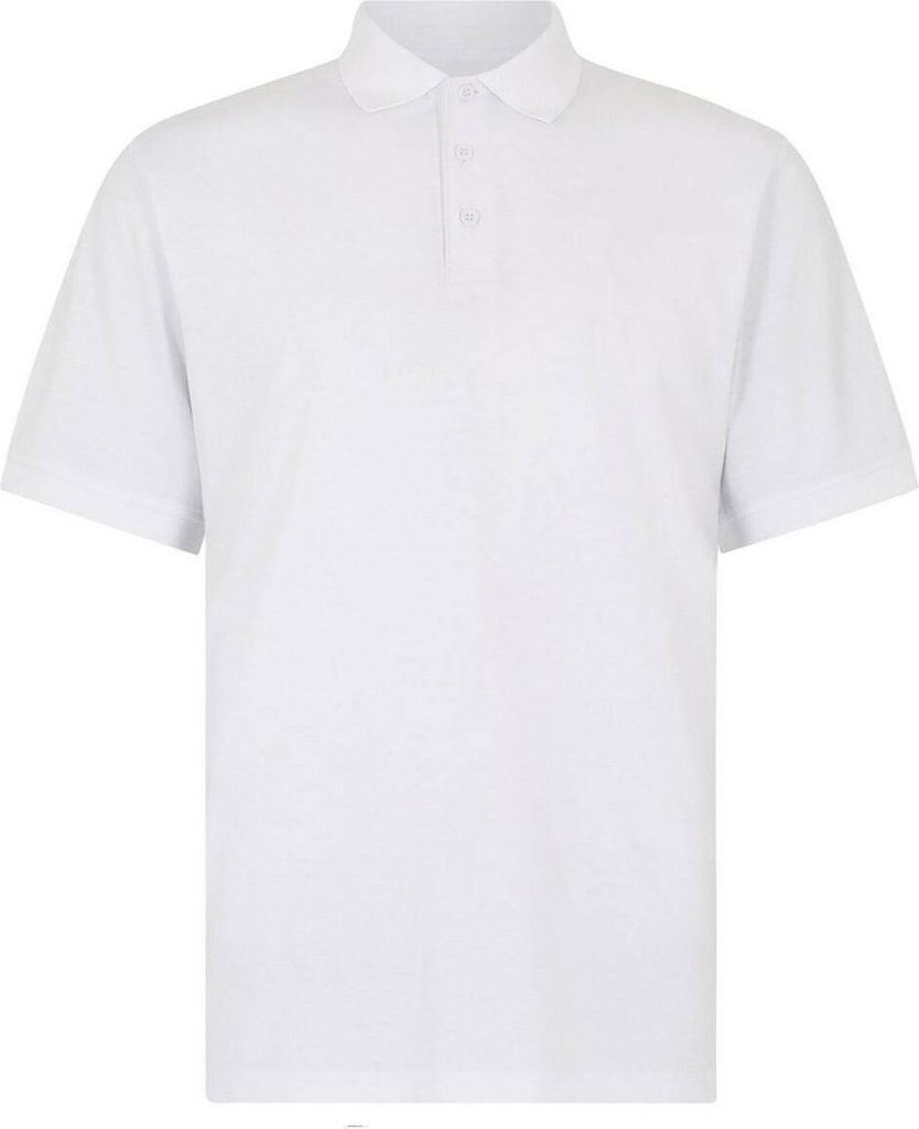 Kustom Kit - Poloshirt Superwäsche 60°C für Herren/Damen Unisex RW10530 (XXL) (Weiß)
