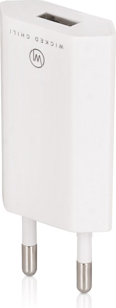 Wicked Chili Ultra Slim Pro Series USB Netzteil für Bluetooth Lautsprecher (1000mA) weiß