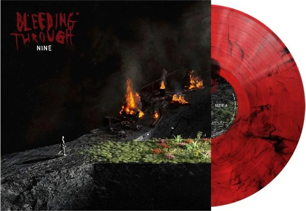 Disque Vinyle Bleeding Through Nine Édition Spéciale LP Couleur Collector