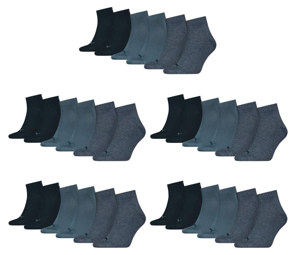 15 Paar PUMA Uni Quarter Socken Produktbild 