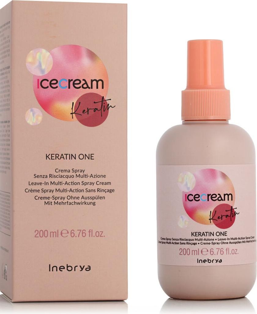Inebrya Ice Cream Keratin Keratin One Leave-In Multi-Action Produktbild 