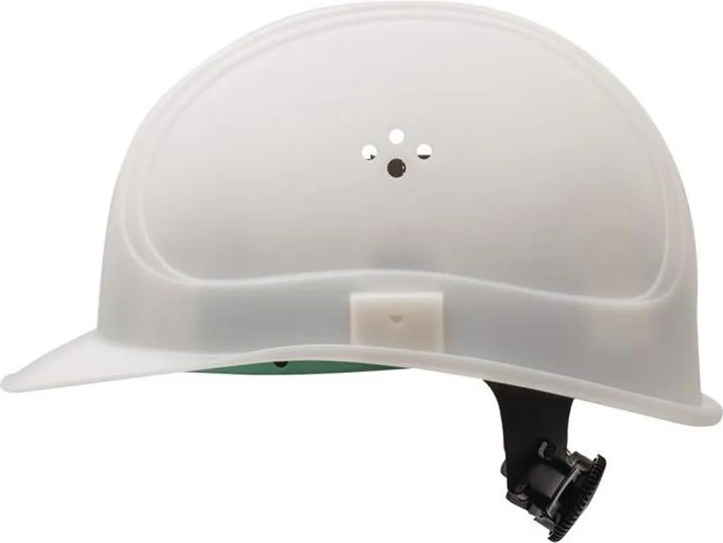Casque Master Mind en polyéthylène blanc perlé haute résistance EN 397