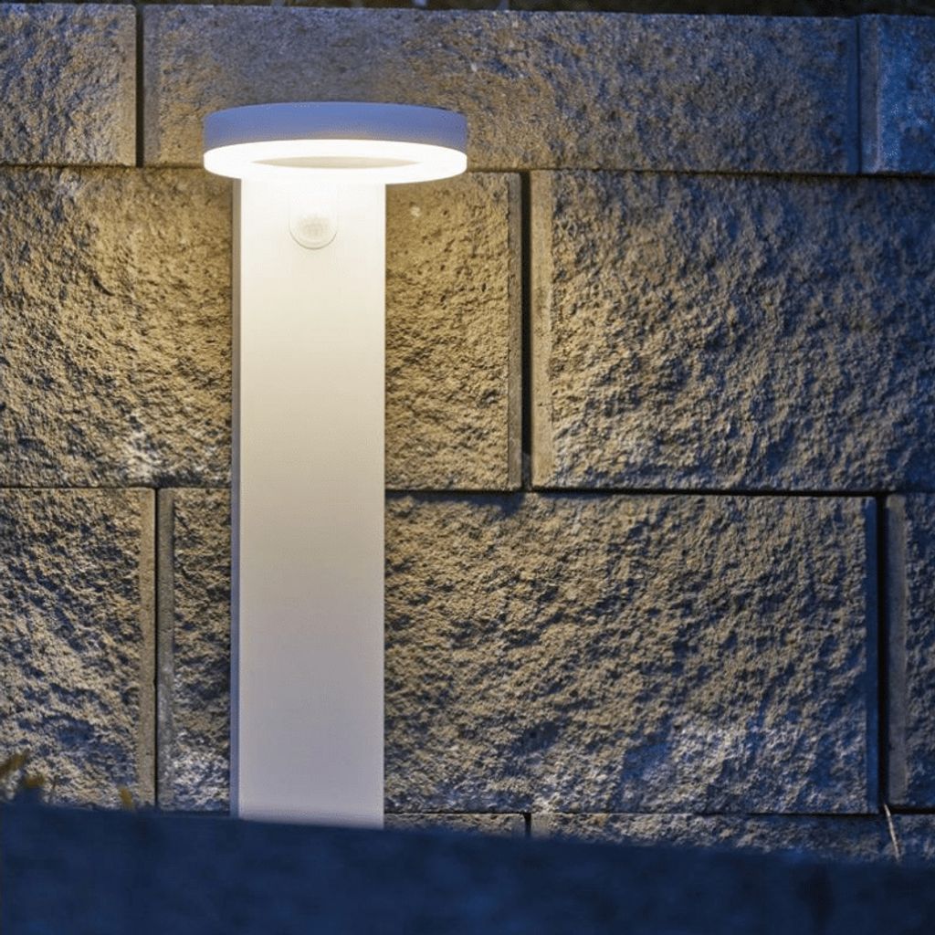 Lampe solaire à LED VIDI - plastique - 40 LED blanc chaud - Image du produit 