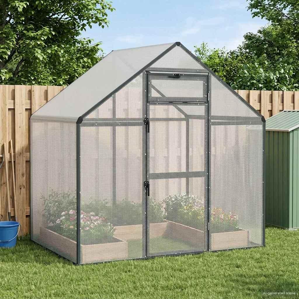 Möbel Vogelkäfig Anthrazit 181,5 x 110,5 x 173,5 cmVogelkäfige - Vogelkäfige c7587