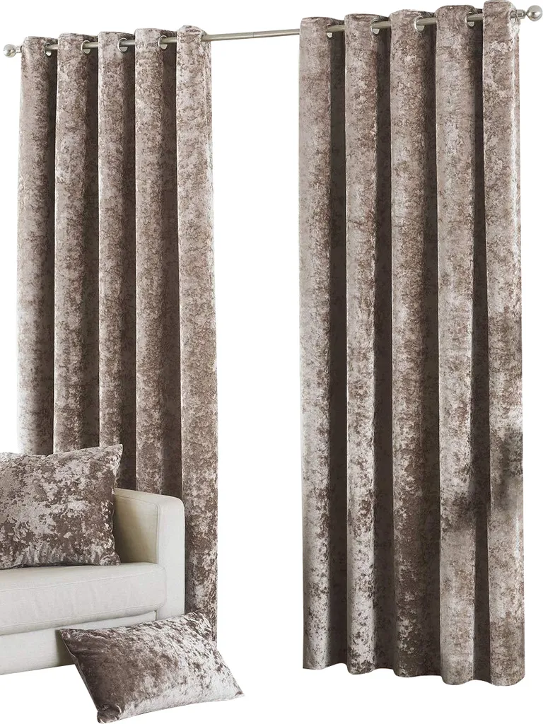 Rideaux de Salon Gris Verona Paoletti - Décoration Fenêtre 117x137cm