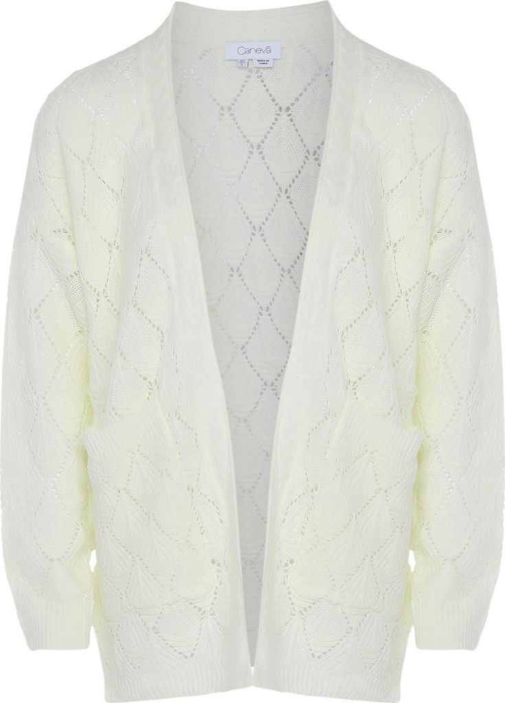 caneva damen pullover - wollweiss, XS/S
