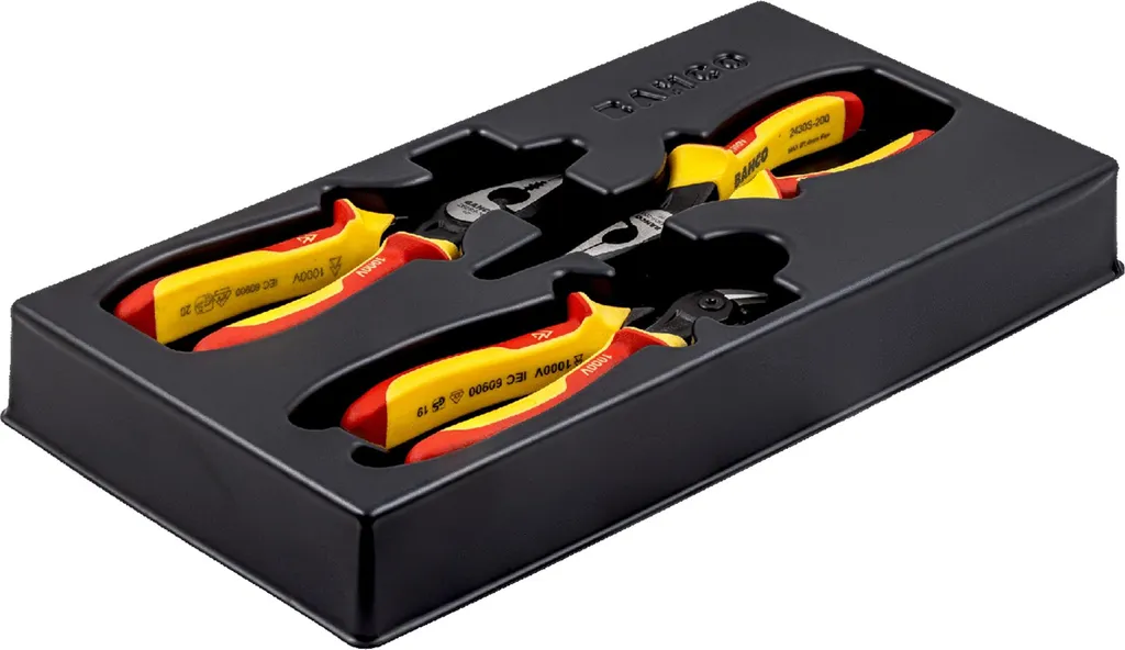 Set di 3 pinze universali isolate ERGO™ BAHCO 9897S/3