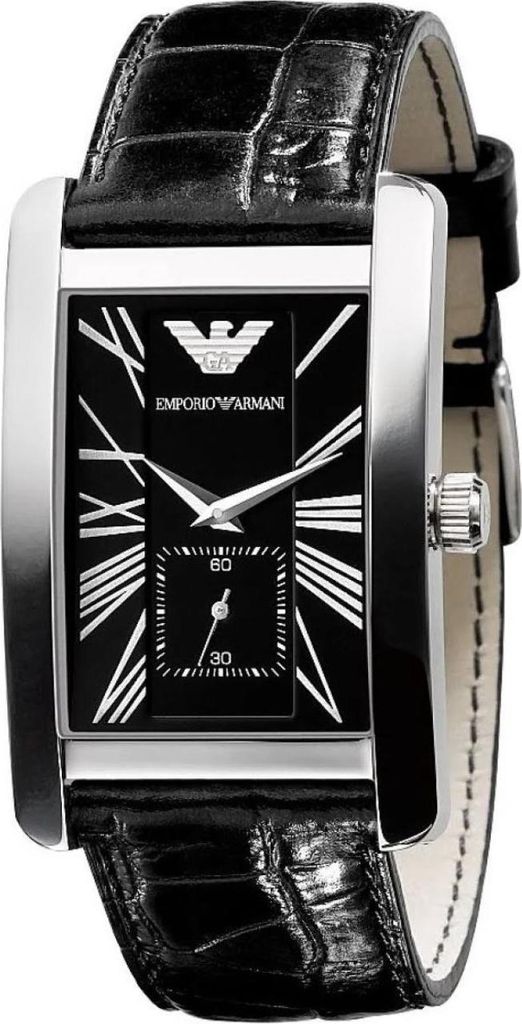 Montre Emporio Armani pour homme, noire, AR0143 Image du produit 
