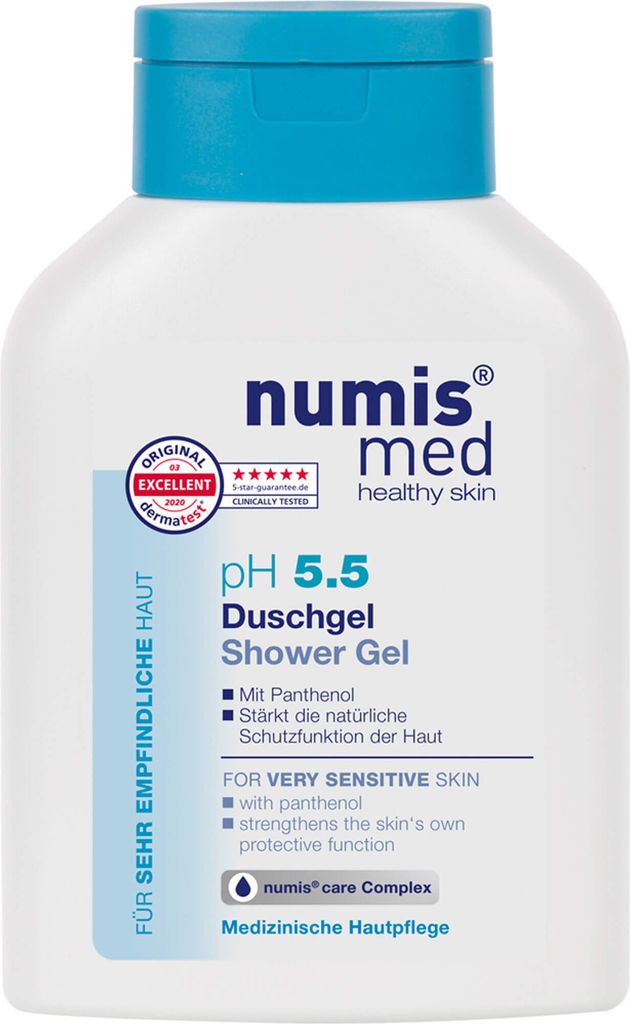 numis med Duschgel ph 5.5 - Hautberuhigendes Shower Gel für Produktbild