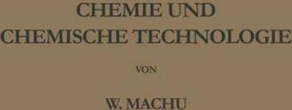 Chemie und chemische Technologie