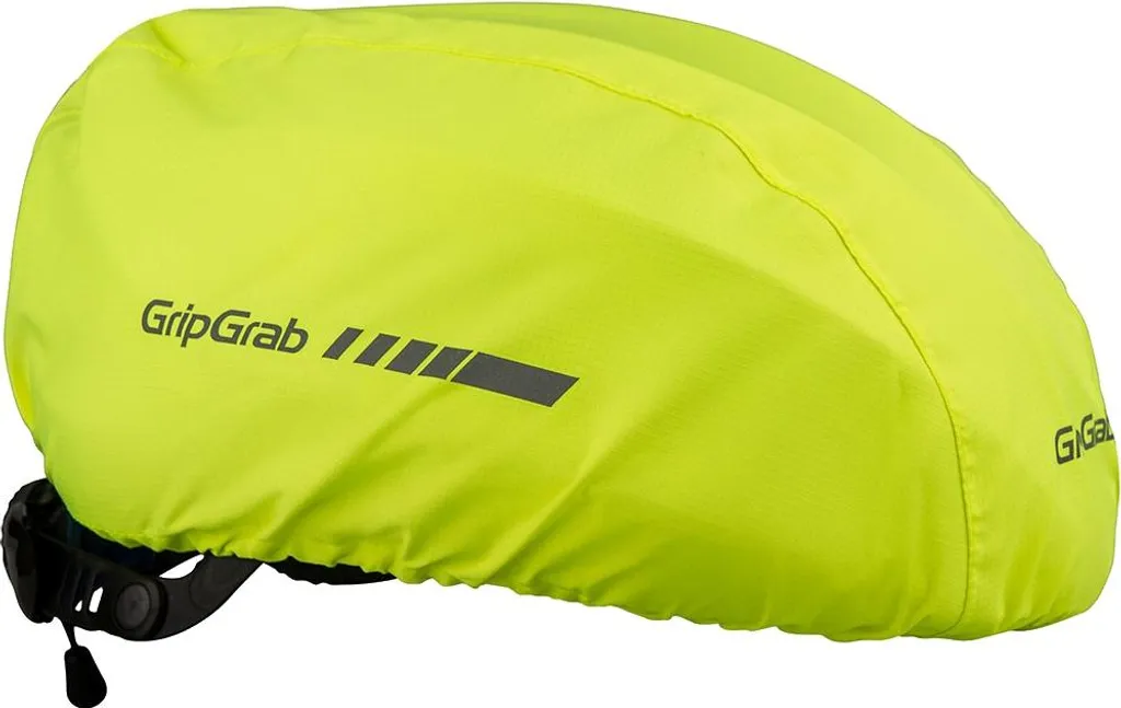 Couvre-casque de Vélo Étanche GripGrab Jaune Fluo pour Cyclisme Route