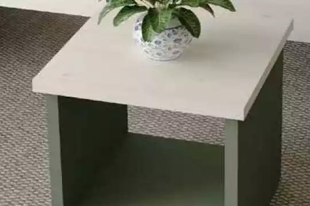 Moderner Quadratischer Couchtisch Luxus Büro Beistelltisch Holztisch Tisch