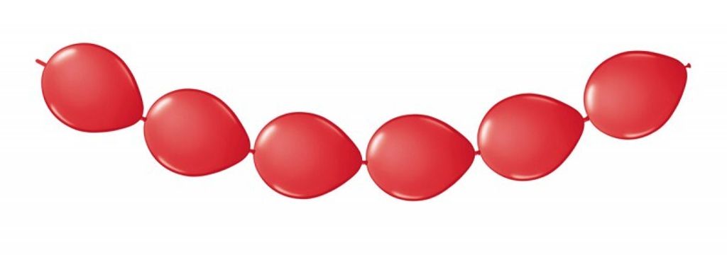 Palloncini a bottone rossi, 8.. Immagine del prodotto 