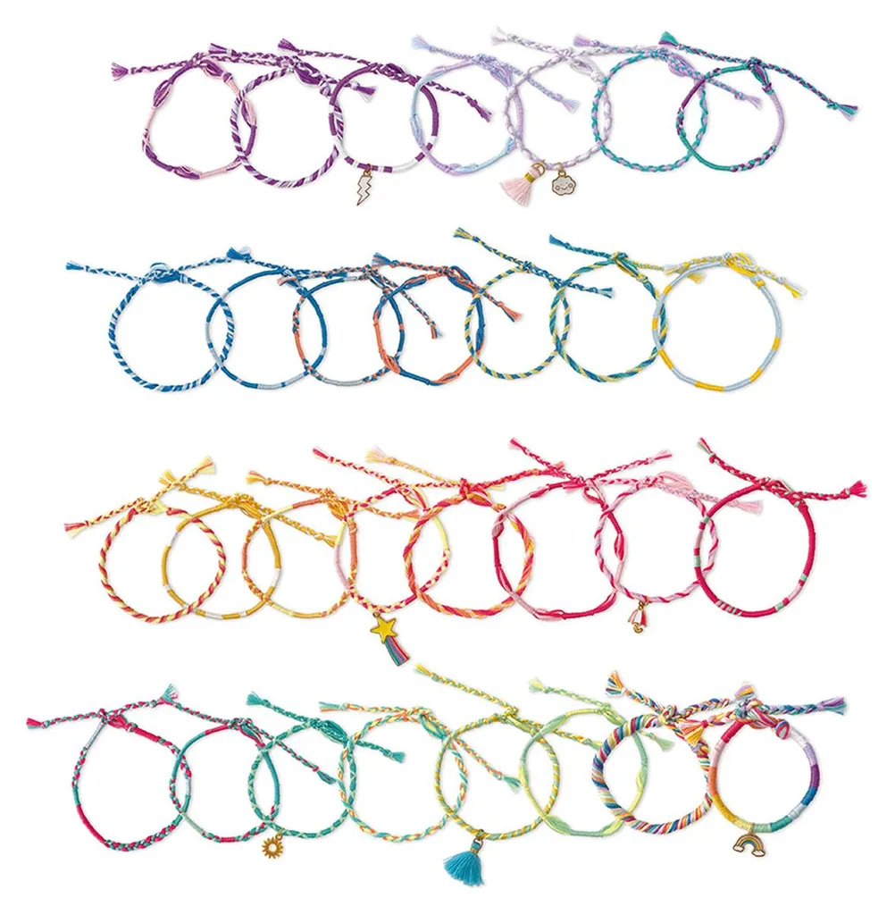 Kit Bijoux DIY Multicolore avec Perles et Accessoires - Thème Rainbow - 2