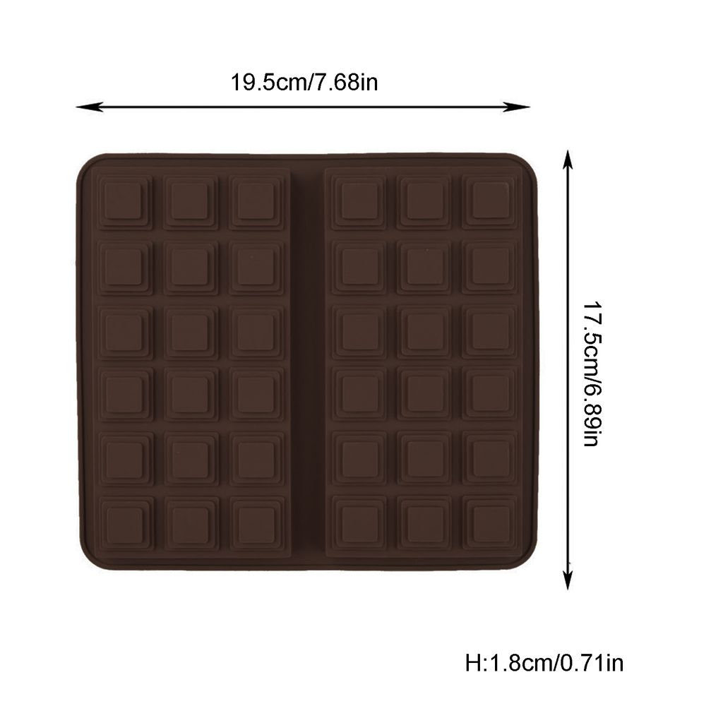 Schokoladenform Silikon Schokoladentafel Form Produktbild 2