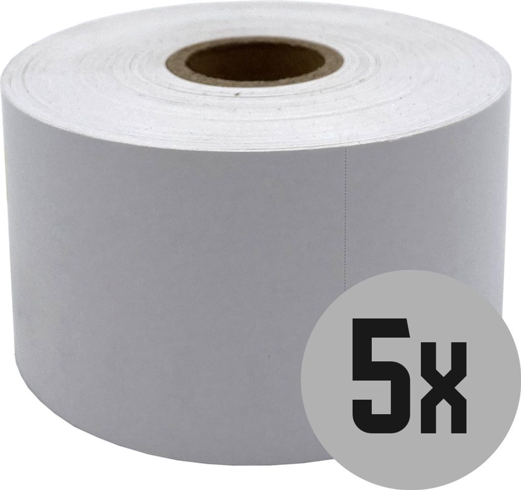 DULA Etiketten - Kompatibel mit Dymo Compatible labels - Weiß - S0929100 - Afspraakkaartjes - Niet klevend - 5 rollen - 51 x 89 mm - 300 labels pe...