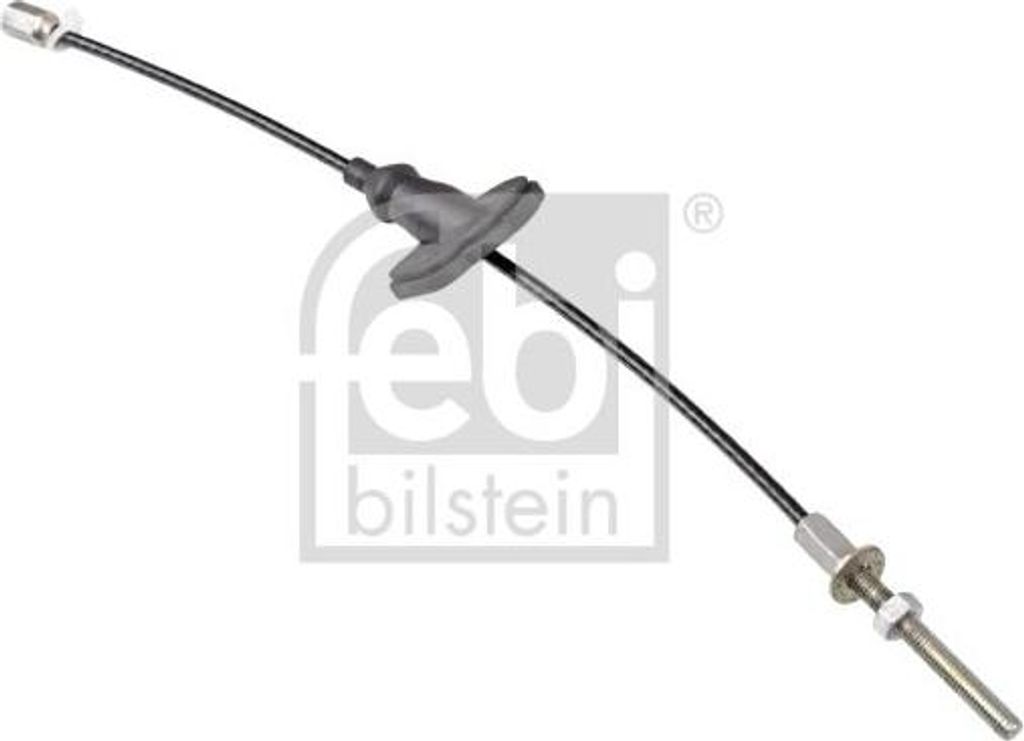 FEBI BILSTEIN 107925 Seilzug, Handbremse OE 1076707 kompatibel mit Focus