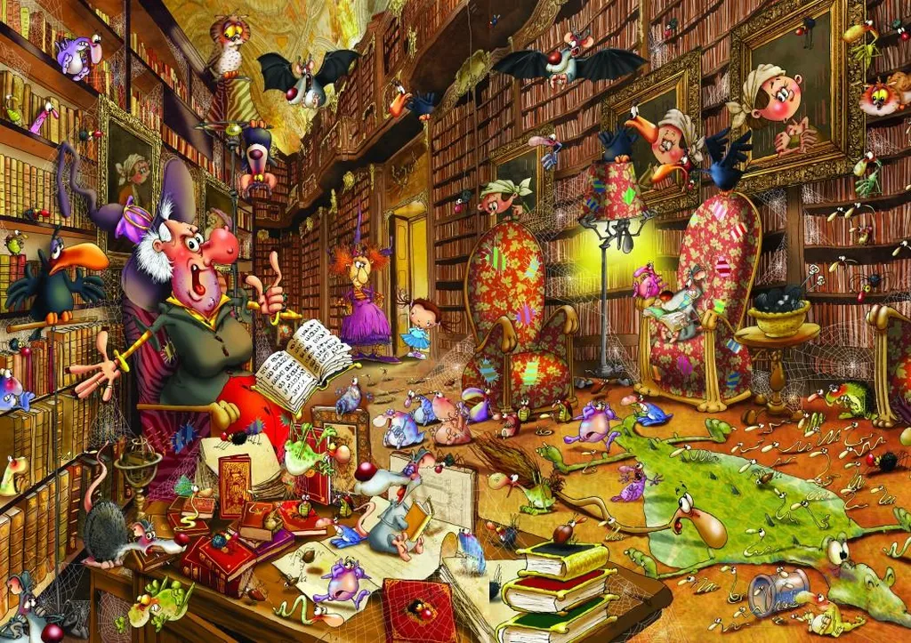 Puzzle 1500 pièces Sorcière Grafika - Défi Stimulant contre l'Ennui