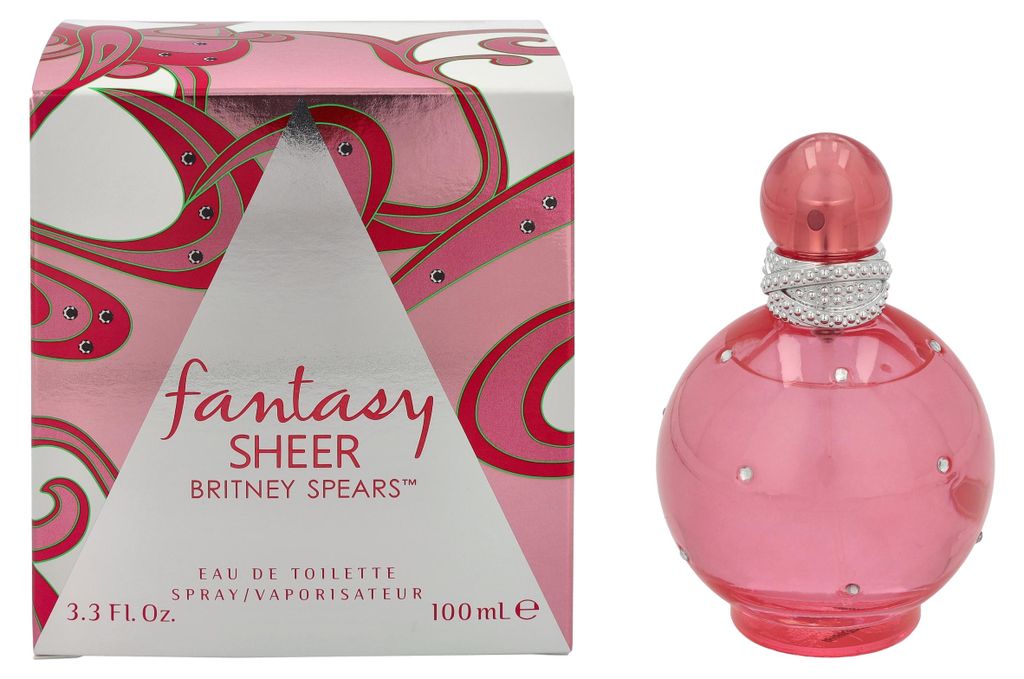 Britney Spears Fantasy Sheer Eau de Toilette, 100ml Immagine del prodotto 