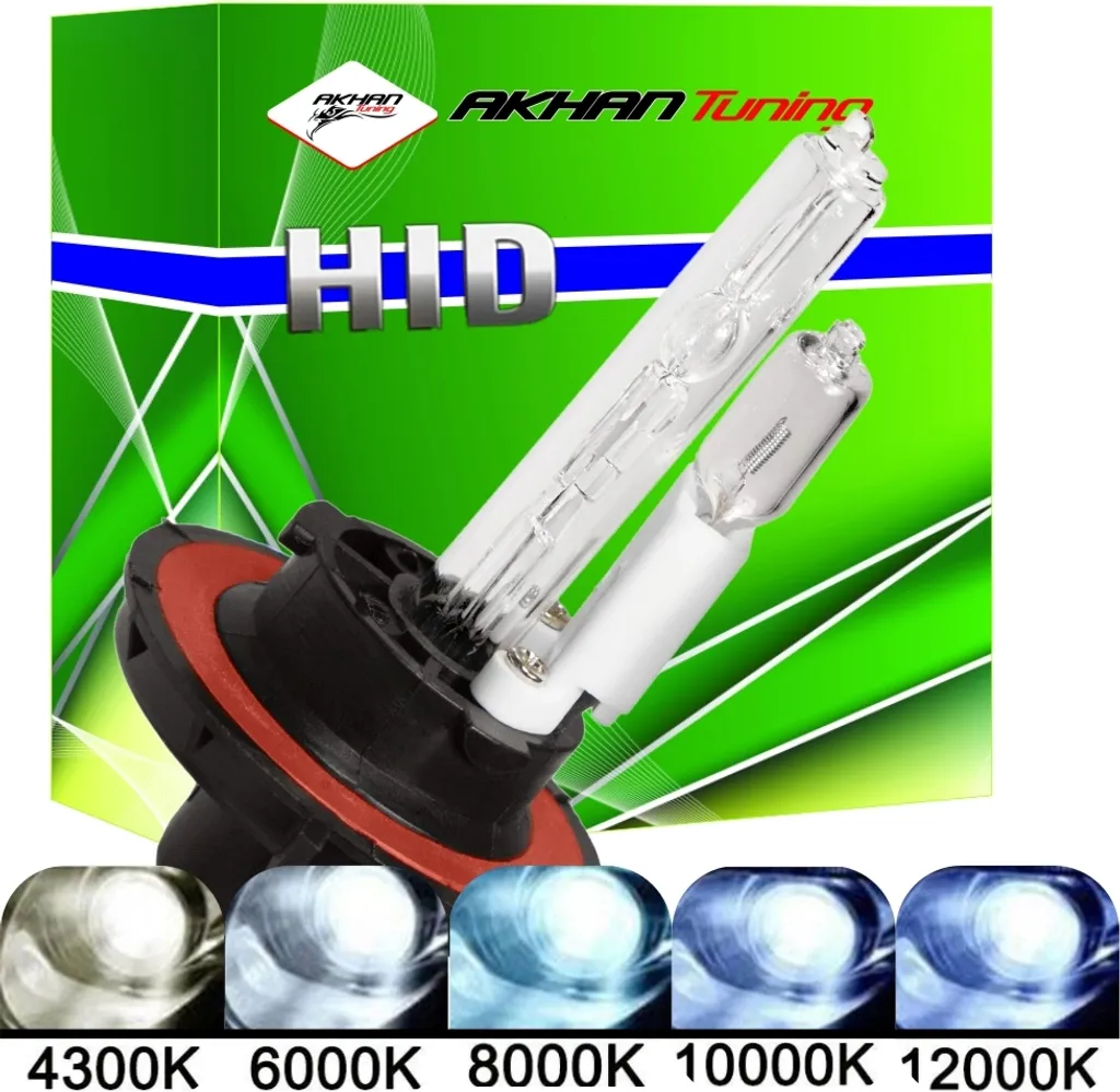 Ampoule Xénon H13 XBH13-12000K 35W 9008 avec Culot P26.4t Ultra Bleue