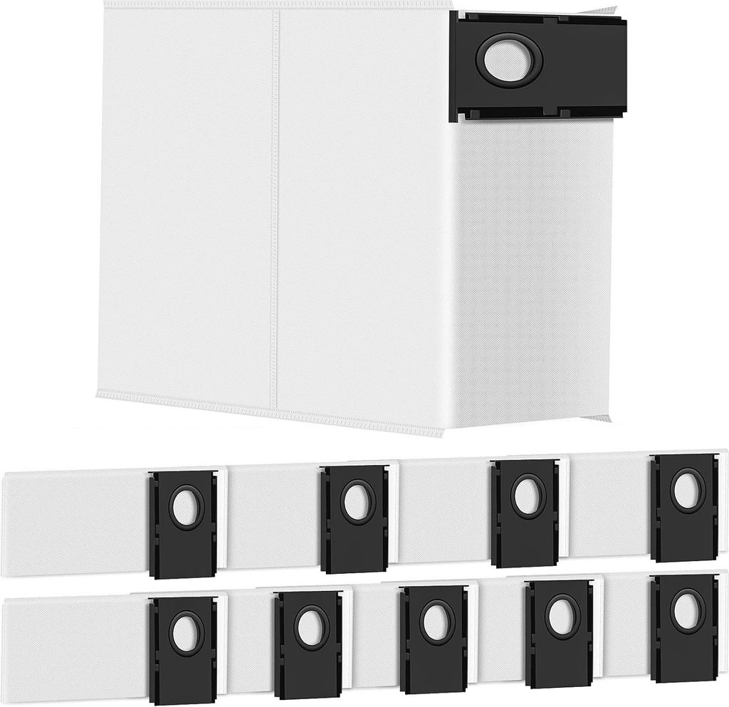 10 Stš¹ck Staubbeutel fš¹r Eureka J15 Pro Ultra Roboter Staubsauger, 3L gro?e Kapazit?t Einweg Ersatzstaubbeutel