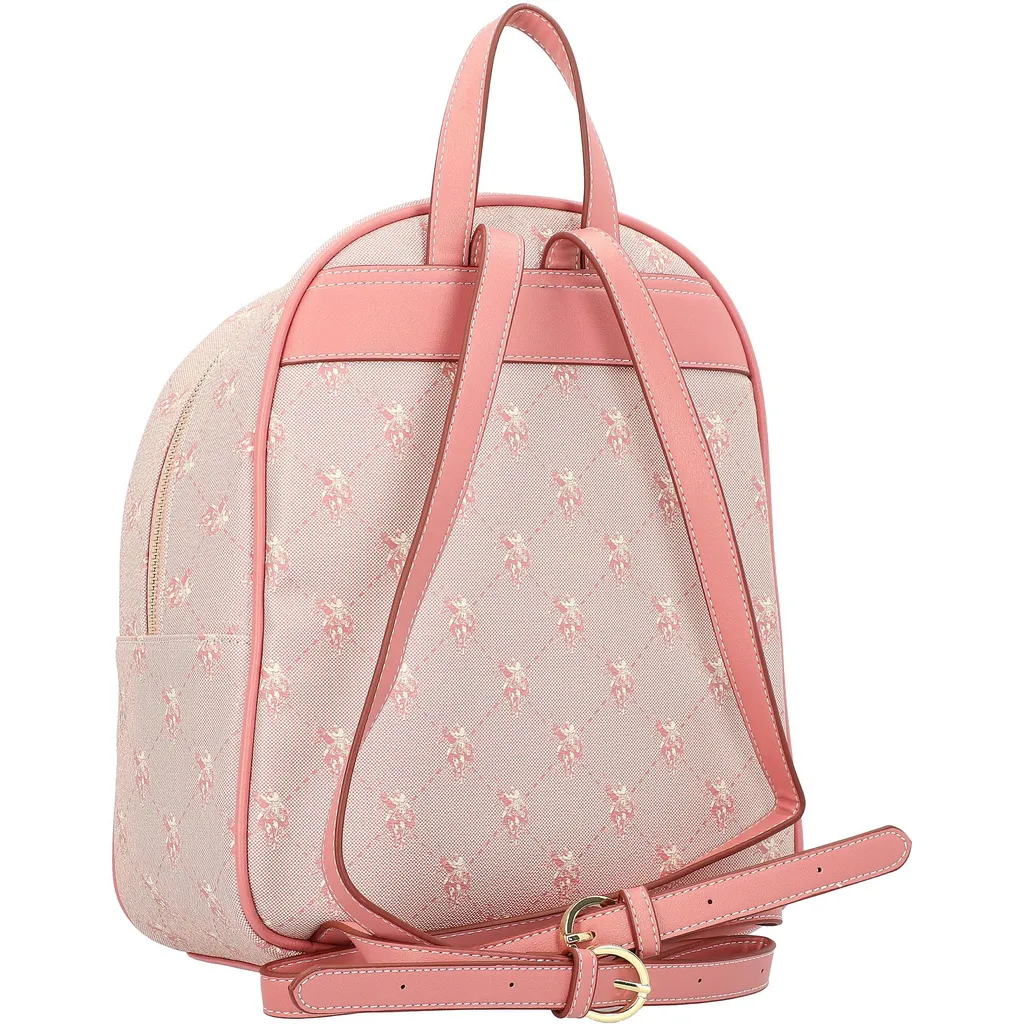 Sac à dos Hampton U.S. POLO ASSN. rose clair pour ordinateur - 8