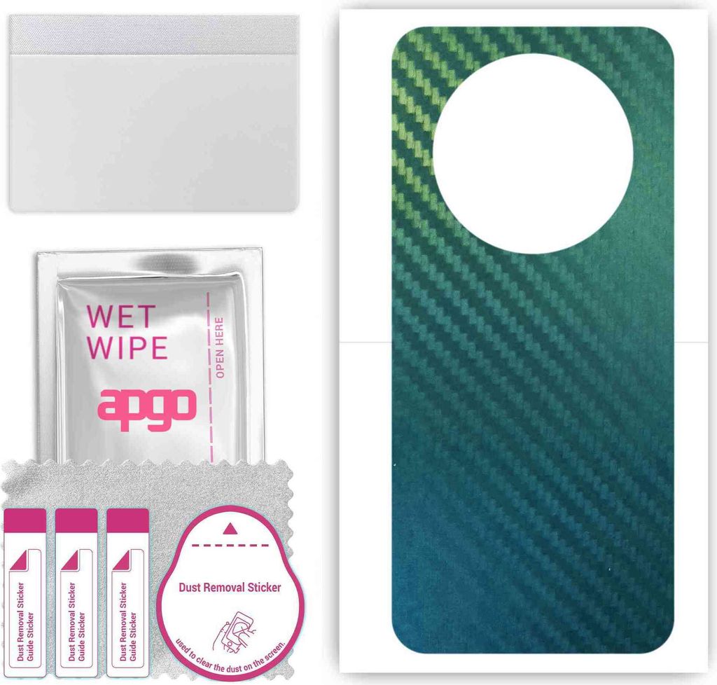 apgo Rückseite Schutzfolie, Skin, kompatibel mit Realme Narzo 70 Pro 5G, Hinten Displayschutzfolie aus Vinylfolie, kratzfest, einfache Montage - K...