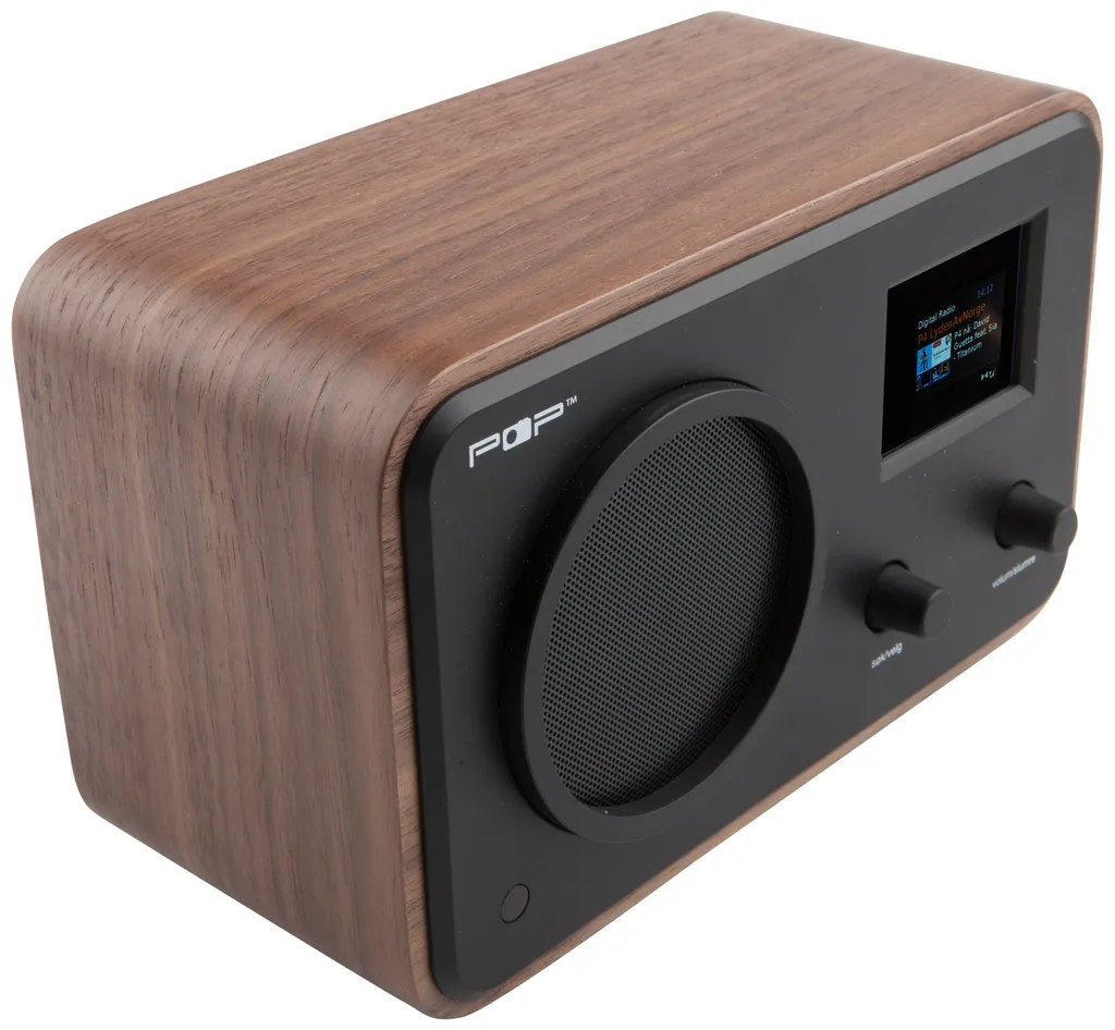 Radio de Table Numérique DAB+ avec Bluetooth Sahaga POPradio Bois Noyer - 4