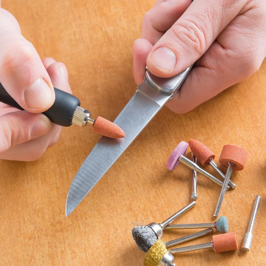 Kit mini-perceuse pour loisirs créatifs et bricolage de précision - 9