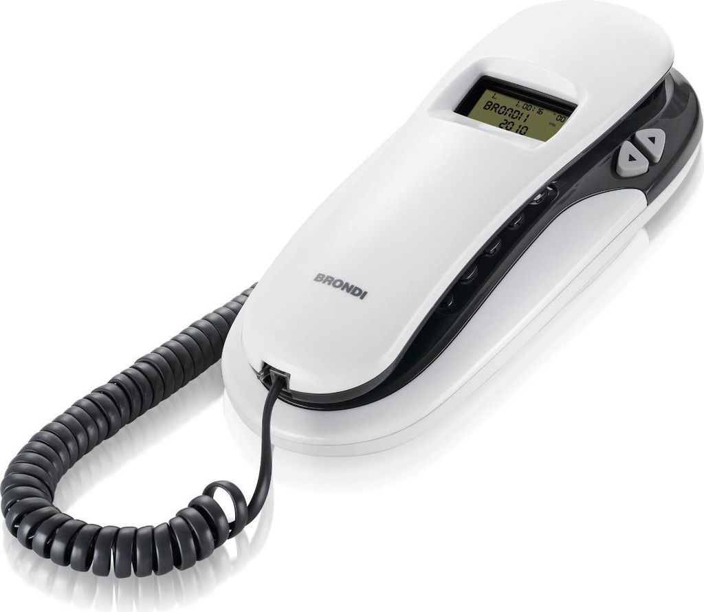 Brondi Kenoby CID Analoges schnurgebundenes Telefon LCD Produktbild 