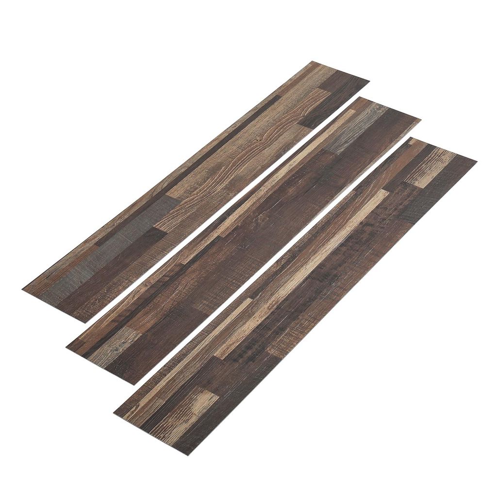 36 Dielen PVC Bodenbelag Vinylboden selbstklebend 5m² Vinyl Fliesen Laminat Fußboden