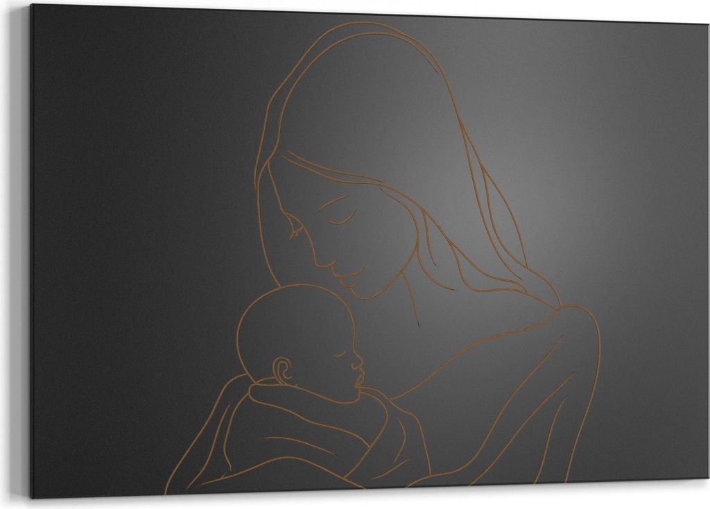 DEQORI Kreidetafel 90x60 cm 'Im Herzen gehalten' Tafel Wandtafel Schreibtafel