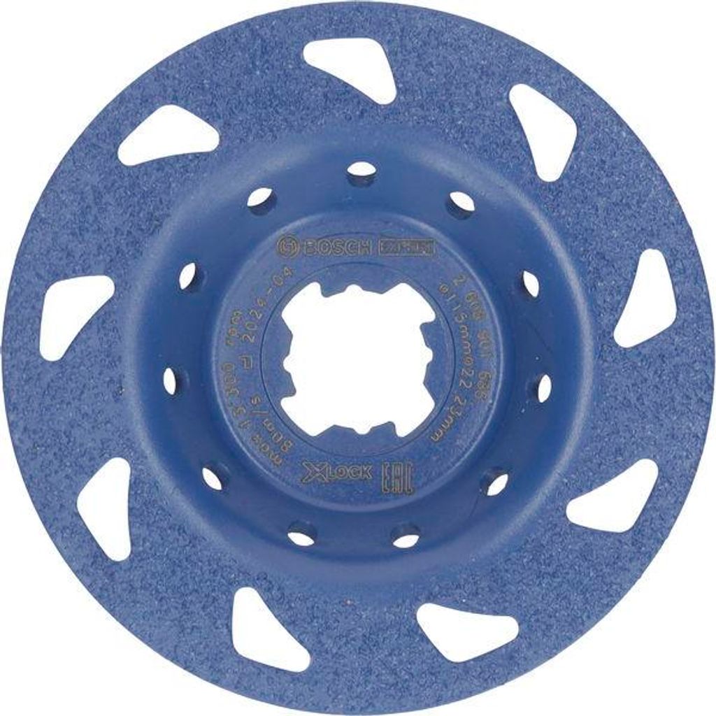 EXPERT Multi Material Carbide-Topfscheibe fein, flach, X-LOCK, 115 mm, 22,23 mm