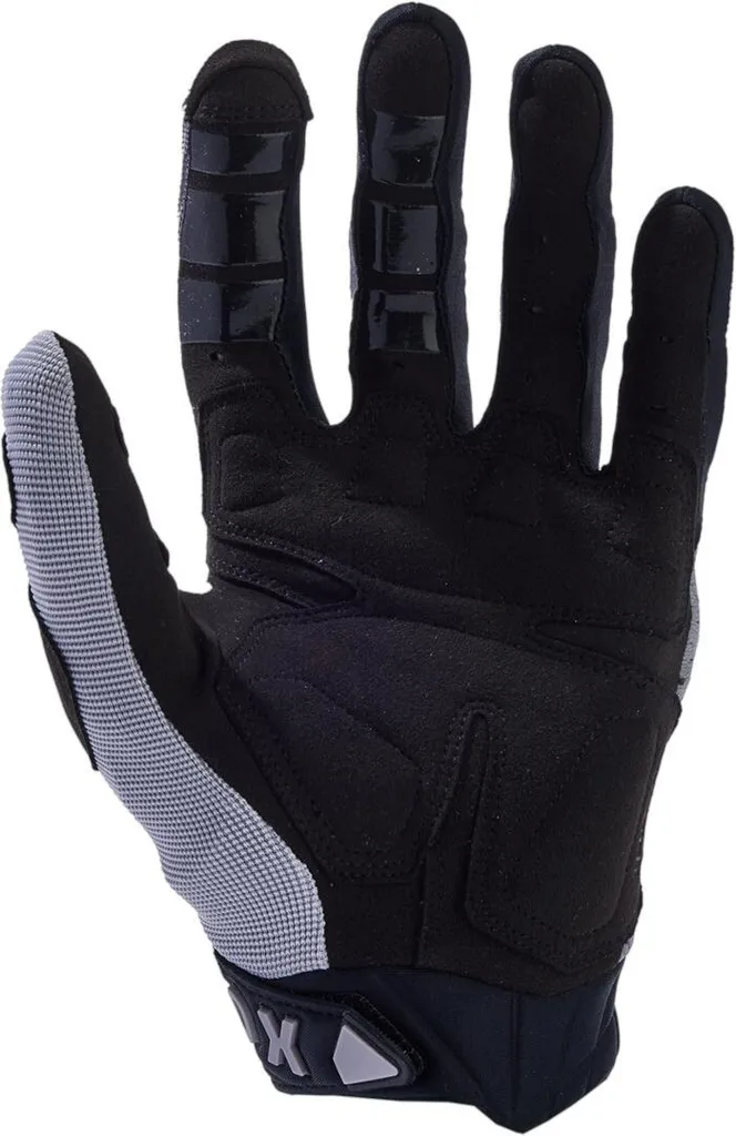 Gants de motocross FOX Bomber gris et noir en taille XL