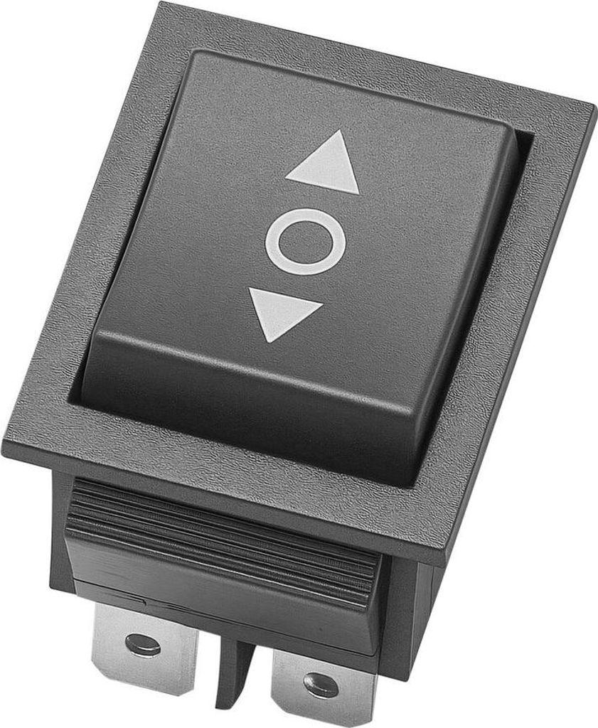 Kippschalter, 6-poliger DPDT-Kippschalter, 3-Positionen (EIN)-Aus-(EIN) Polaritätsumkehrschalter AC 250 V/16 A 125 V/20 A für Autos, Boote und Ha...