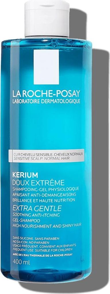 La Roche Posay Kerium Delikatny szampon do włosów, 400 ml Produktbild 