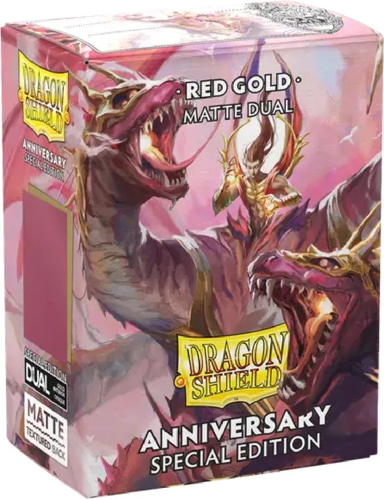 Dragon Shield Matte Dual Sleeves Edizione speciale - Oro Immagine del prodotto 