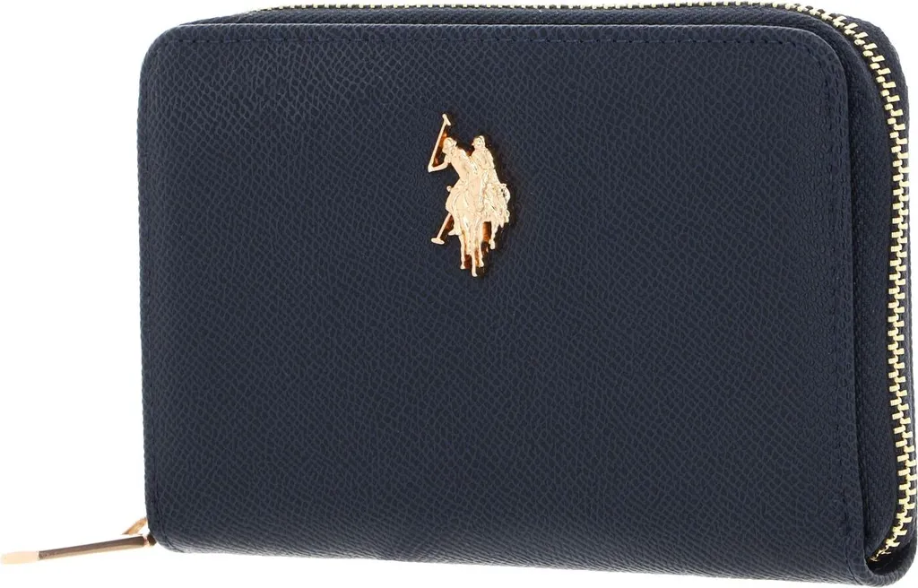 Recensione Portafoglio Jones U.S. POLO ASSN. Blu Navy Zip Around