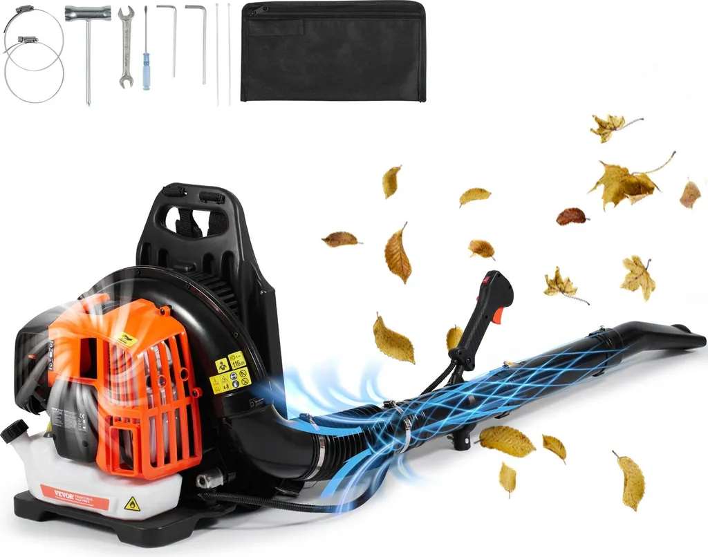 Souffleur de feuilles 52 CC Rucksack : fini le mal de dos avec ce débit 480 CFM